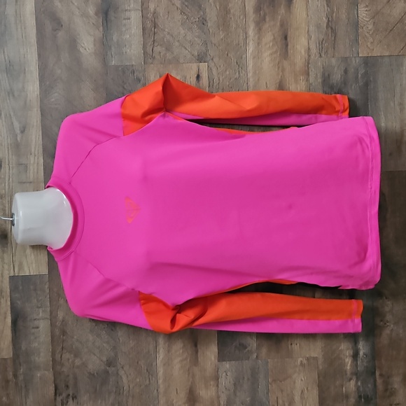 Roxy Pink and Orange Long Sleeve Tee - Picture 1 of 6